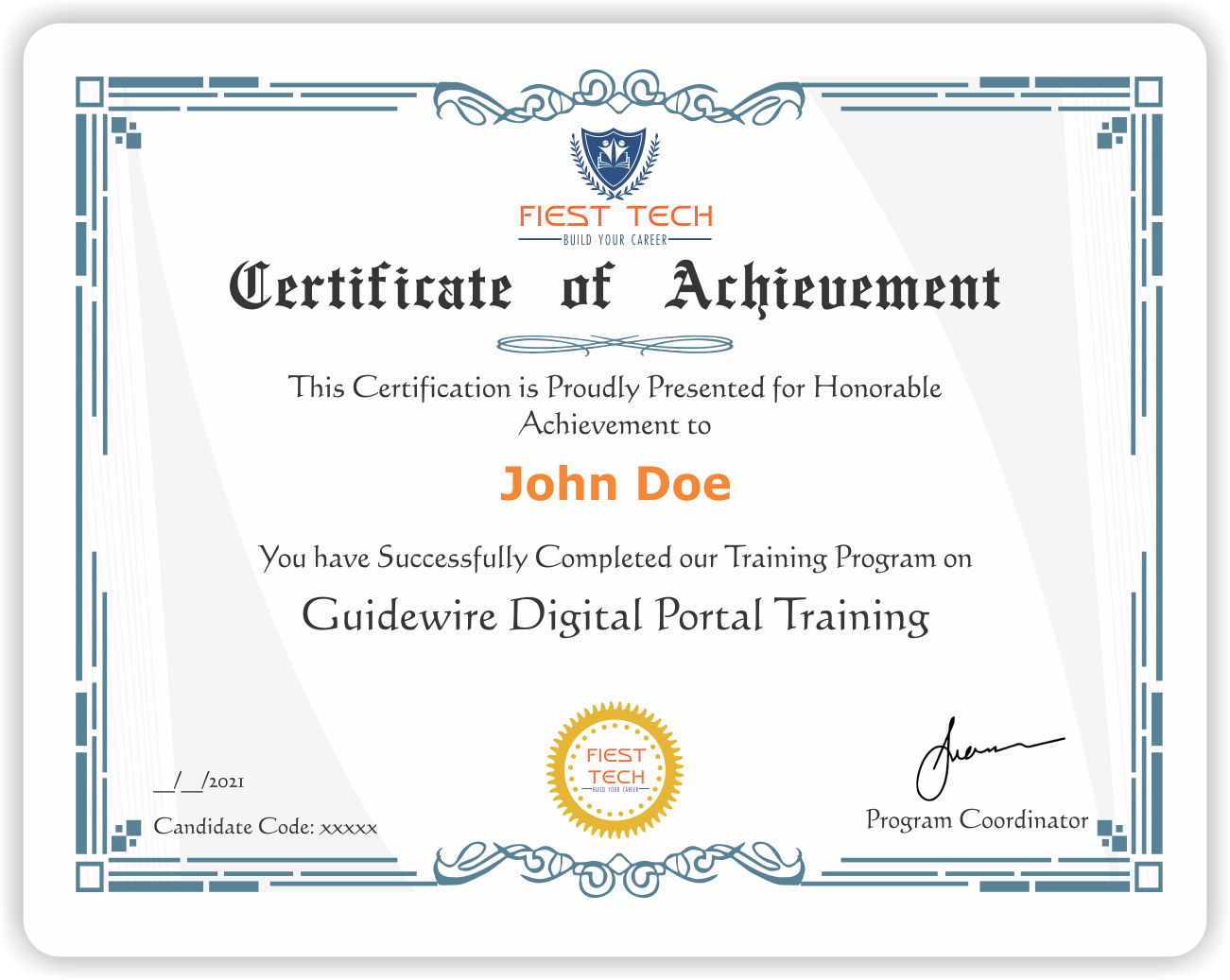 Guidewire Digital Portal Certification Course